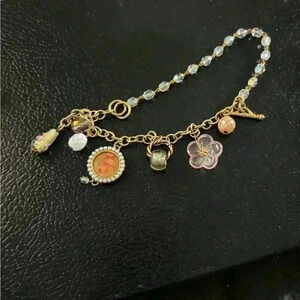 Boutique bracelet with charms